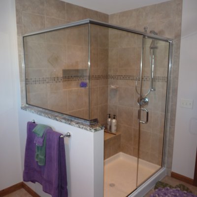 Custom shower remodel 2